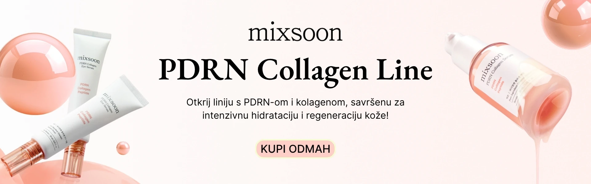 mixsoon PDRN Collagen serum za hidrataciju kože