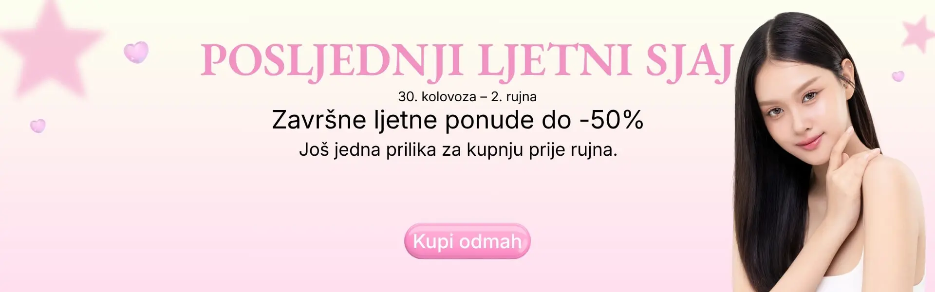 Posljednji ljetni sjaj — završne ljetne ponude do -50%