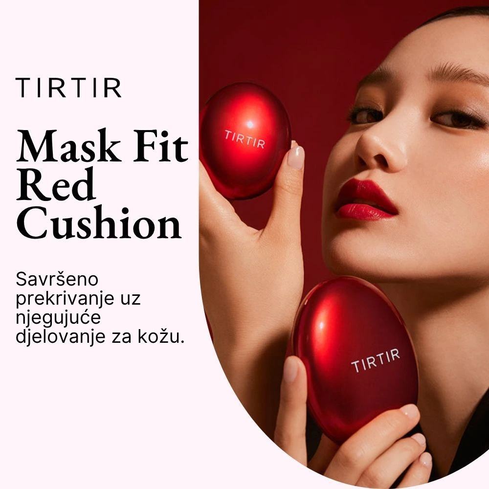 TIRTIR Mask Fit Red Cushion – puder u jastučiću s dugotrajnim prekrivanjem