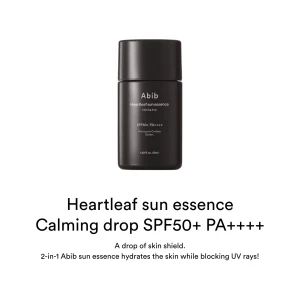 abib-heartleaf-sun-essence-calming-drop-spf50-pa-50ml-pic-1