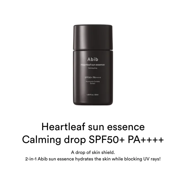 abib-heartleaf-sun-essence-calming-drop-spf50-pa-50ml-pic-1