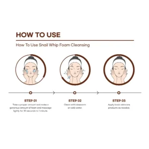 fortheskin-snail-whip-foam-cleansing-180ml-pic-3