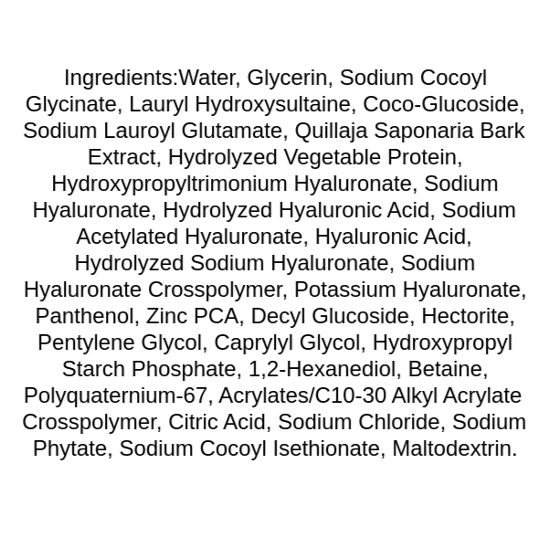 anua-8-hyaluronic-acid-hydrating-gentle-foaming-cleanser-ingredients