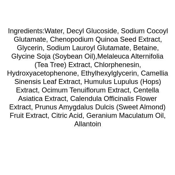 axis-y-quinoa-one-step-balanced-gel-cleanser-ingredients