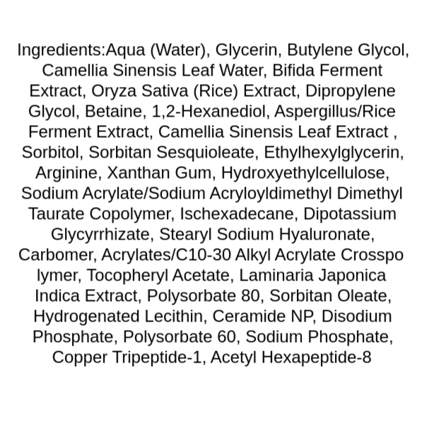dear-klairs-fundamental-watery-oil-drop-ingredients