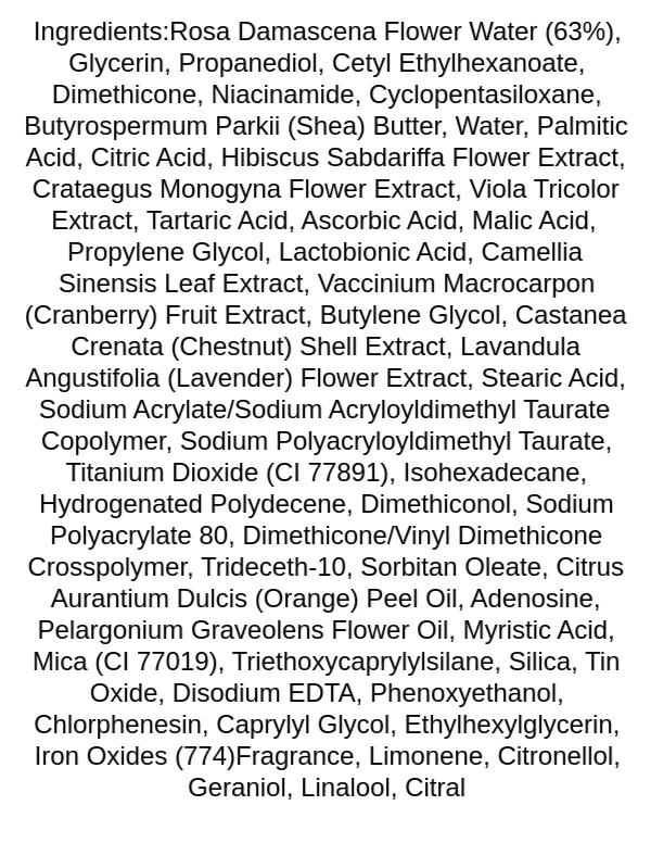 heimish-bulgarian-rose-satin-cream-ingredients