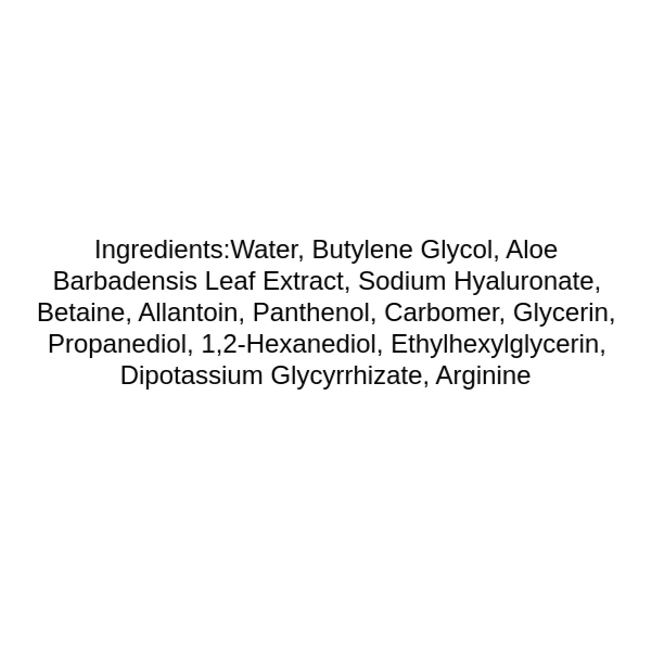isntree-aloe-soothing-gel-fresh-type-ingredients