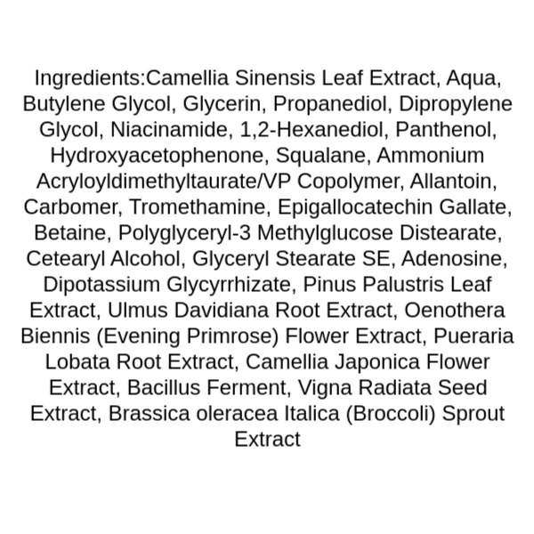 isntree-green-tea-fresh-serum-ingredients