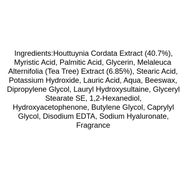 mary-and-may-houttuynia-cordata-tea-tree-cleansing-foam-ingredients