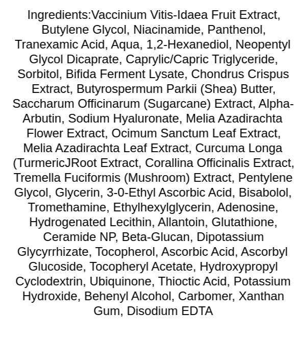 numbuzin-no5-vitamin-concentrated-serum-ingredients