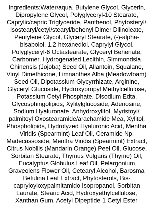 real-barrier-extreme-cream-ampoule-ingredients