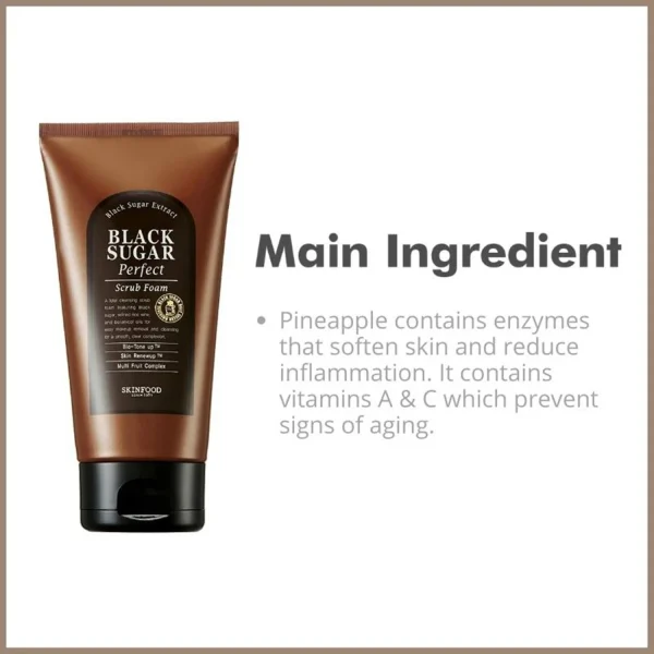 skinfood-black-sugar-perfect-scrub-foam-180g-pic-2