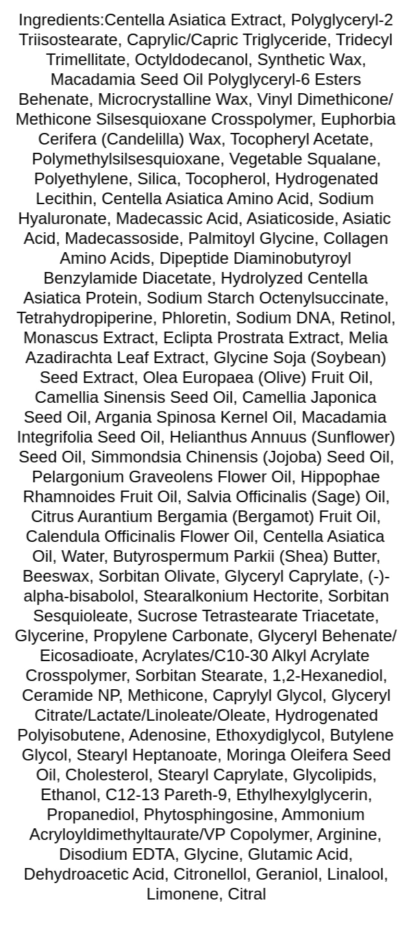 centellian24-madeca-wrinkle-capture-stick-ingredients