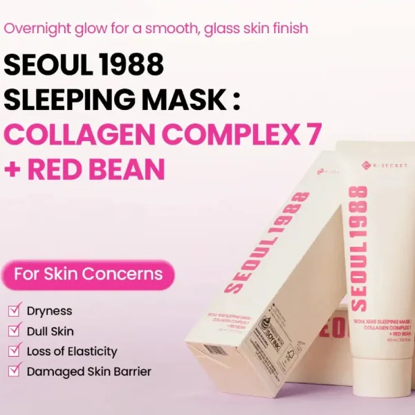 ksecret-seoul-1988-sleeping-mask-collagen-complex-7-red-bean-60ml-pic-1
