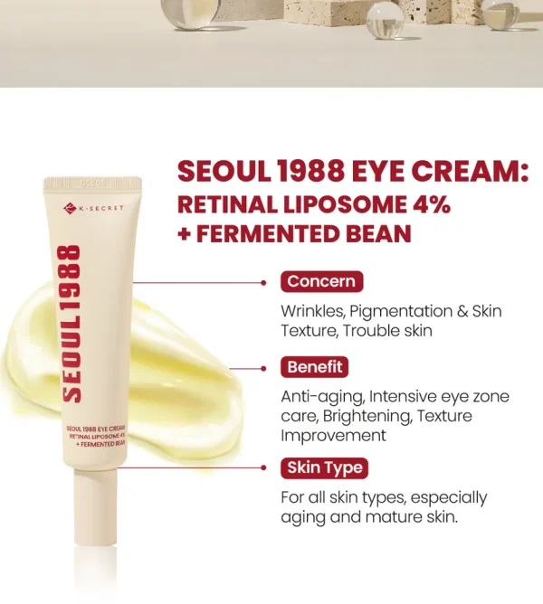 ksecret-seoul-1988-eye-cream-retinal-liposome-4percent-fermented-bean-mini-10ml-pic-2