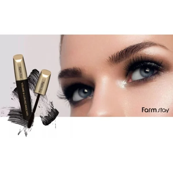 Farmstay - Volume and Curling Mascara 12g — fotografija 2